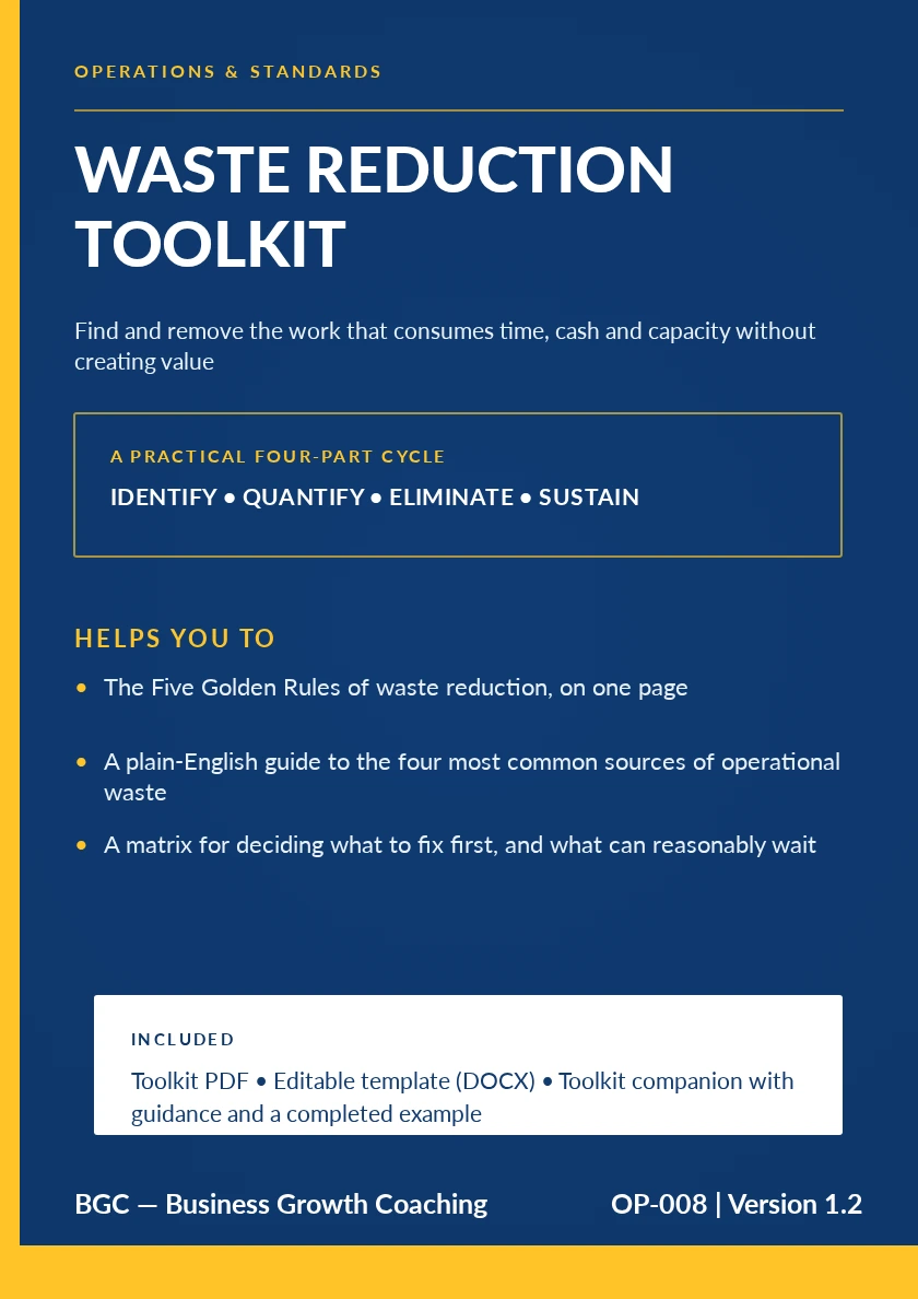 Waste Reduction Toolkit front cover